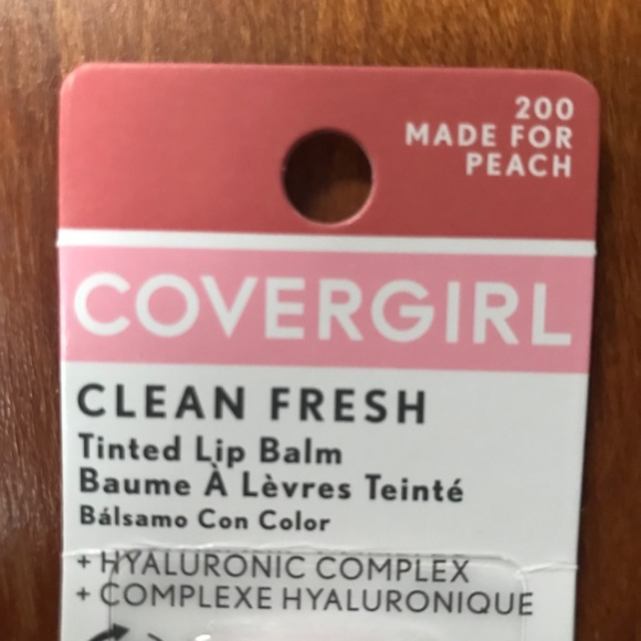 Covergirl Clean Fresh Tinted Lip Balm 200 Made for Peach New/Sealed - Picture 7 of 13